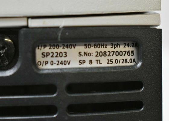 Tecniche di controllo di NIDEC Emerson SP8TL SP2203 UniDrive 7,5 chilowatt del pannello dell'azionamento industriale del supporto