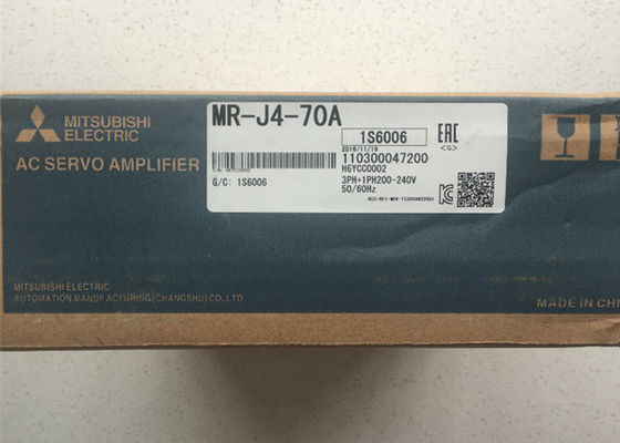 AMPLIFICATORE di servo serie dell'azionamento MR-J4-70A 1-Axis MELSERVO-J4 di CA di Mitsubishi 750W SERVO