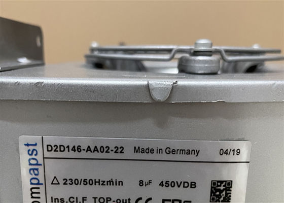 D2D146-AA02-22 ventola di raffreddamento industriale del ventilatore centrifugo ABB EBM PAPST 230V 0.81A 290W 2250RPM