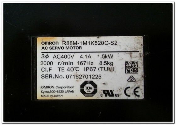 INERZIA MEDIA DEL SERVOMOTORE 1S-SERIES DI MITSUBISHI R88M-1M1K520C-S2 1,5 CHILOWATT 2000 R/MIN