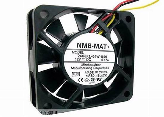 3-CAVO ASSIALE DEL TACHIMETRO DELLA COSTOLA DEL FAN 60X15MM 12VDC 15.9CFM DI CC DI MINEBEA NMB 2406KL-04W-B49