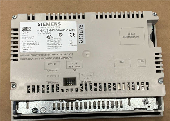 6AV6642-0BA01-1AX1 Siemens SIMATIC TP177B 6&quot; schermo a colori di PN/DP STN 256