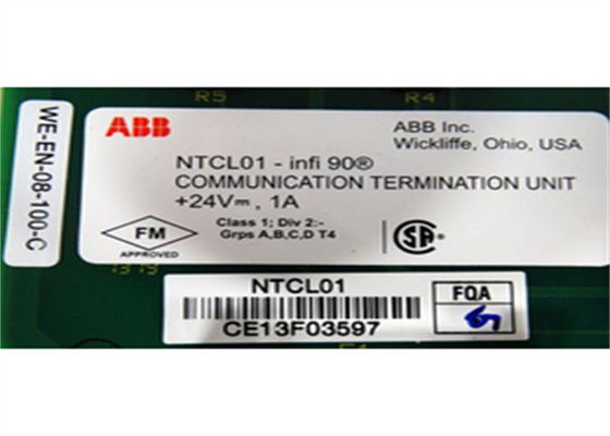 USO DI COLLEGAMENTO DI COMUNICAZIONE DELL'UNITÀ DI TERMINE DI ABB NTCL01 CON INNIS01