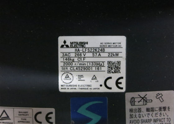 Serie industriale di Melservo 22KW ha del servomotore di CA di HA-LFS22K24B Mitsubishi