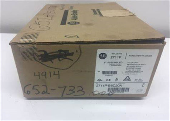 COLORE A 5,5 POLLICI 100-240 VCA COMBINATO dello SCHERMO ATTIVABILE AL TATTO di 2711PB6C20A Allen Bradley HMI 50/60 di hertz 0.6-0.3 AMP