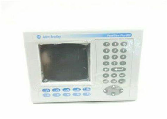COLORE A 5,5 POLLICI 100-240 VCA COMBINATO dello SCHERMO ATTIVABILE AL TATTO di 2711PB6C20A Allen Bradley HMI 50/60 di hertz 0.6-0.3 AMP