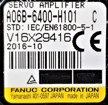 SERVO ASSE DELL'AMPLIFICATORE 6 DI FANUC A06B-6400-H101 CONTROLLARE UN ROBOT DI R-30IB