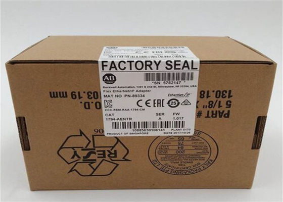 L'ingresso/uscita ETHERNET/IP della FLESSIONE dell'ADATTATORE di COMUNICAZIONE del modulo di 1794-AENTR ALLEN BRADLEY Digital I O HA INTRODOTTO: 24 VCC 400 MA