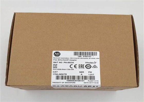 L'ingresso/uscita ETHERNET/IP della FLESSIONE dell'ADATTATORE di COMUNICAZIONE del modulo di 1794-AENTR ALLEN BRADLEY Digital I O HA INTRODOTTO: 24 VCC 400 MA