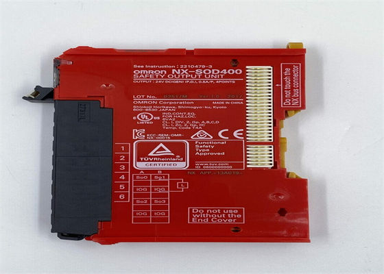 SUPPORTO PNP della FERROVIA di BACCANO dell'UNITÀ 4OUT 0.5A di SICUREZZA di CONTROLLO di Omron NXSOD400