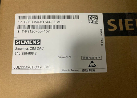 Modulo di alimentazione ridondante del modulo di interfaccia di controllo del pezzo di ricambio di 6SL3350-6TK00-0EA0 Siemens SINAMICS