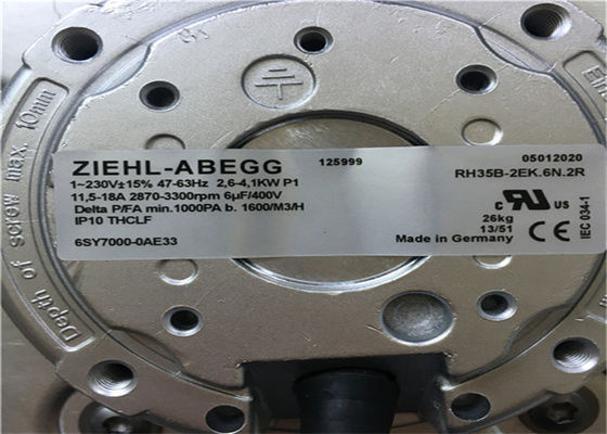 Ventilatore di fan radiale di 6SY7000-0AB30 Ziehl-abegg 4100W 230VAC Siemens SINAMICS