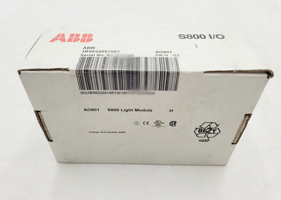 Modulo S800 0 dell'uscita analogica I O di 3BSE020514R1 AO801 a 20mA 12bit