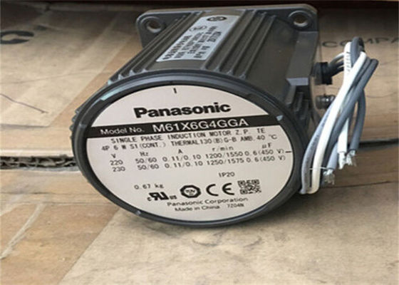 TIPO VARIABILE ASSE 60MM del LEADWIRE del MOTORE ASINCRONO di VELOCITÀ di Panasonic M61X6GV4GGA del PIGNONE QUADRATI. DIMENSIONE 6WATT