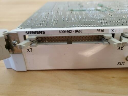 SpA Simatic PS16 del modulo processore di 6DD1602-0AE0 Siemens Simadyn D 12 MESI di GARANZIA