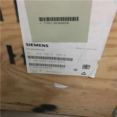 Il verricello a motore di Siemens 6SL3352-7AE35-0AA1 per il modulo del motore di dc 490 A di 510-750 V 3 fasi ha dipinto i moduli