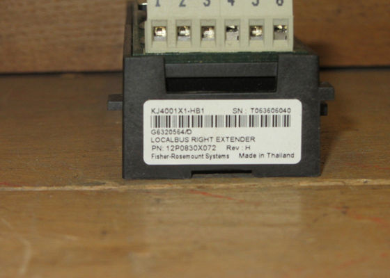 Riempitivo giusto BCK del bus locale di EMERSON DELTAV KJ4001X1-HB1 12P0830X072 NUOVO