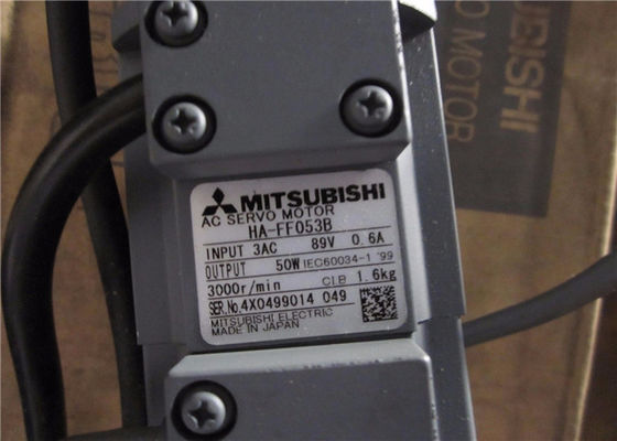ORIGINALE industriale del servomotore HA-FF053B 3000r/Min di CA di Mitsubishi 50W NUOVO
