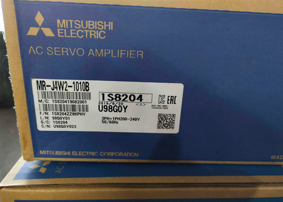 Il servo industriale di MR-J4W2-1010B Mitsubishi guida il servo amplificatore MELSERVO J4