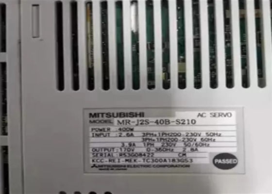 Il servo industriale MR-J2S-40B-S210 guida il servo amplificatore di Mitsubishi