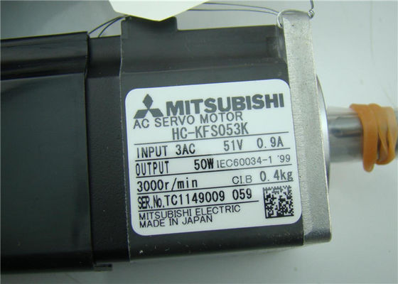 Mitsubishi 50W Industrial HC-KFS053K AC Servo Motor 51V 0.9A NUOVO in magazzino