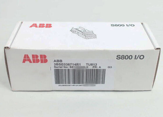 Unità terminale dell'ingresso/uscita del MTU 250V ABB S800 del compatto di TU813 3BSE036714R1