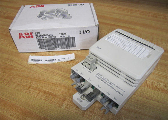 Media ottici Coverter di Modulebus di nuovo di ABB S800 dell'ingresso/uscita modo del modulo 3BSE036634R1 TB825 multi