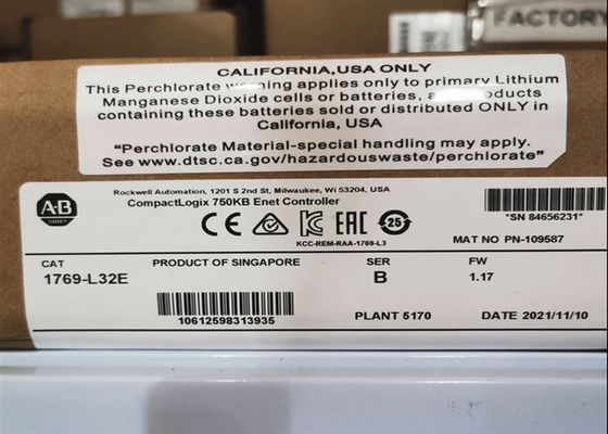 1769-L32E Digital io regolatore 1769 di AB Analog Output Module CompactLogix del modulo della O