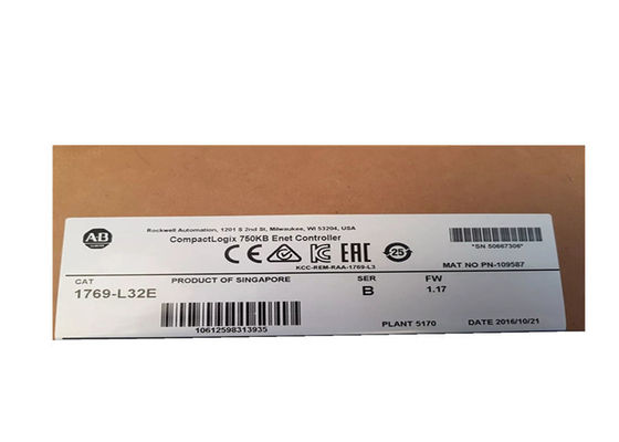 Regolatore Module di ALLEN BRADLEY 1769-L32E CompactLogix 750KB Enet