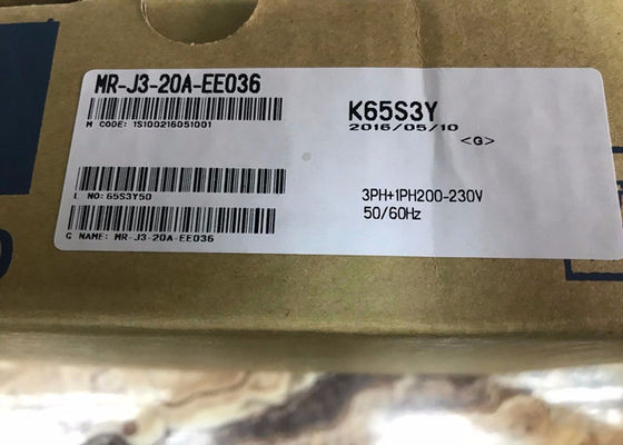 MITSUBISHI AC Servo Amplificatore MR-J3-20A-EE036 Industrial Drive 200W 170V 0-360Hz 1.5A