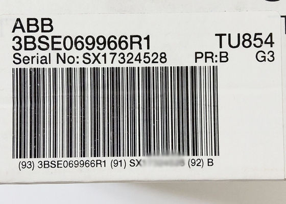Modulo ridondante del MTU 50V S800 dell'unità del blocchetto terminali di 3BSE069966R1 TU854
