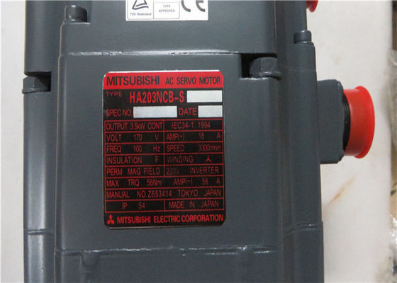 Servomotore industriale HA203NCB-S 170V 3000r/min di Mitsubishi 3.5KW NUOVO in azione