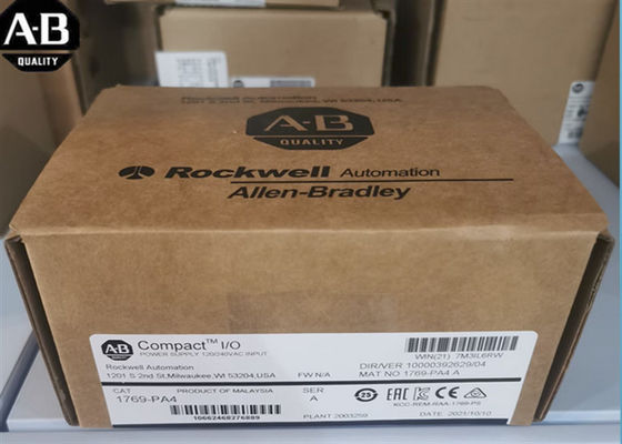 Alimentazione elettrica dell'ingresso/uscita di 1769-PA4 AB Redundant Power Supply Module CompactLogix