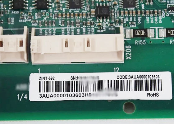 LA SCHEDA DI INTERFACCIA 3AUA0000103603 DI ZINT-592 MC DETERMINA LE PARTI 3AUA0000128978