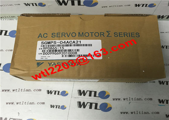 Servomotore industriale SGMPS-04ACA21 400W 200V di CA di Yaskawa NUOVISSIMO