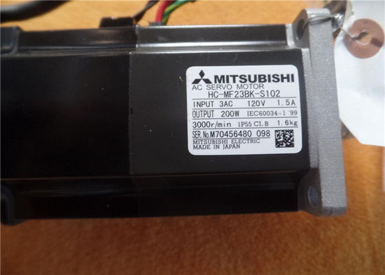 SERVOMOTORE di CA di serie HC-MF23BK-S102 di Mitsubishi Electric 200W 120V 1.5A HC-MF NUOVO