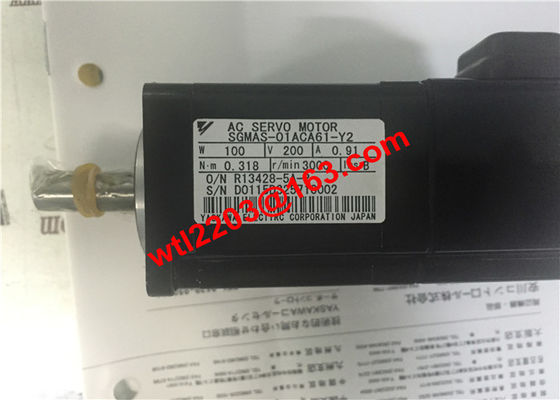 Servomotore industriale SGMAS-01ACA61-Y2 150W 200V di CA di Yaskawa nuovissimo