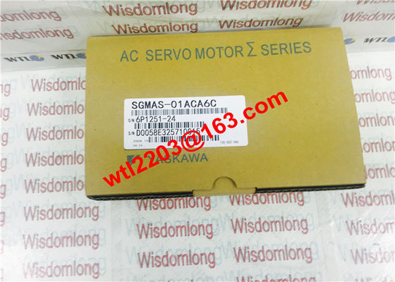 Servomotore industriale SGMAS-01ACA6C 100W 200V di CA di Yaskawa NUOVISSIMO