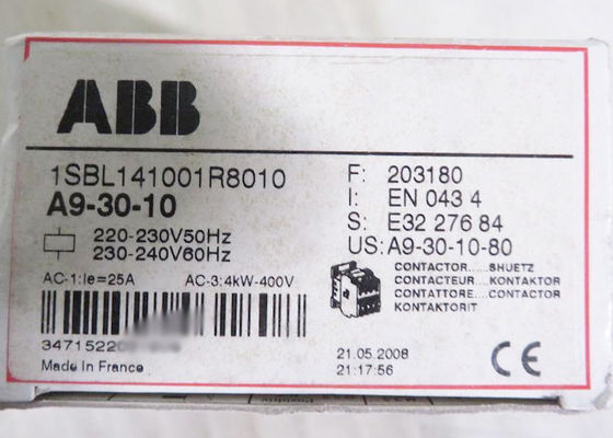 Tensione 220-230V 50HZ del contattore A9 1SBL141001R8010 del blocco A9-30-10 bassa