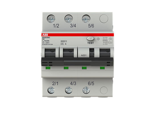 2CSR256147R1084 interruttore corrente DS203NC C8 A30 230V 3P+N