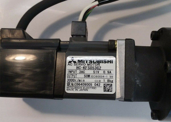 L'industriale del servomotore 50W di CA di HC-KFS053G2 Mitsubishi va in automobile 3AC 51V 0.9A 3000r/min
