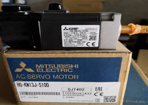Piccolo potere 50W del servomotore di HG-KN13J-S100 Mitsubishi motore elettrico industriale di CNC di 3 FASI