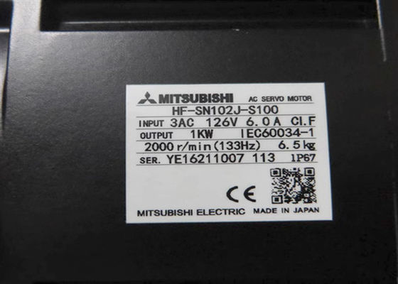 Servomotore industriale di HG-SN102J-S100 Mitsubishi Electric