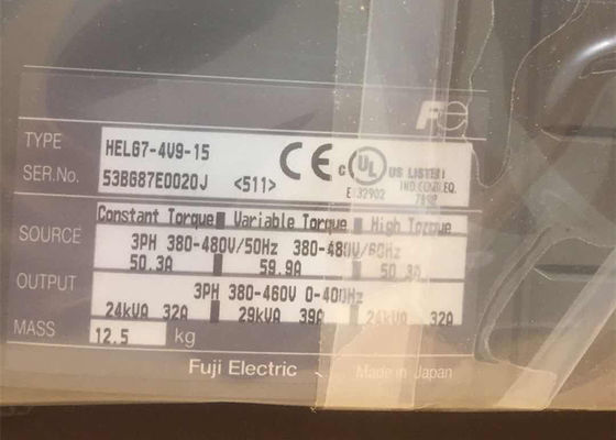 Parti elettriche 3PH 380-480V 50-60Hz dell'elevatore dell'invertitore HELG7-4V9-15 Hitachi di Fuji NUOVE in azione