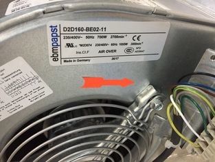 RF3D-146/180 K506 DSF-2326 Ventilatore di raffreddamento centrifugo EBMPAPST Per inverter ABB ACS800