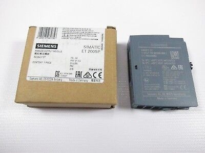 6ES7135-6HD00-0BA1 norma del modulo di uscita analogica SIMATIC ET 200SP di SIEMENS AQ 4XU/I
