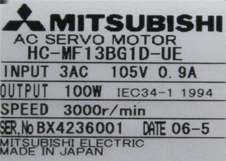 INGRANAGGIO del SERVOMOTORE di CA di HC-MF13BG1D-UE Mitsubishi 100W Industrail