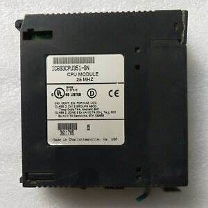 GE IC693CPU351 240K byte per inserimento programmi nel modulo 25 MHz 0°C –60 °C