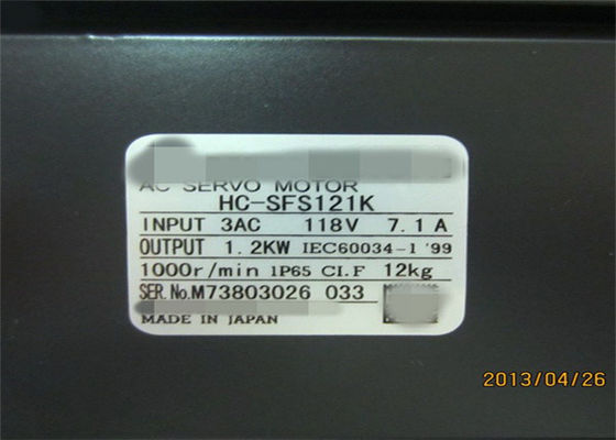 MITSUBISHI Melservo serie HC-SFS HC-SFS121 Motore a media inerzia HC-SFS121K Giappone