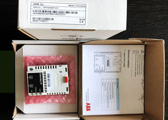 FEIP-21 opzioni a due fori di Fieldbus dell'azionamento dell'adattatore del IP di Ethernet 3AXD50000192786